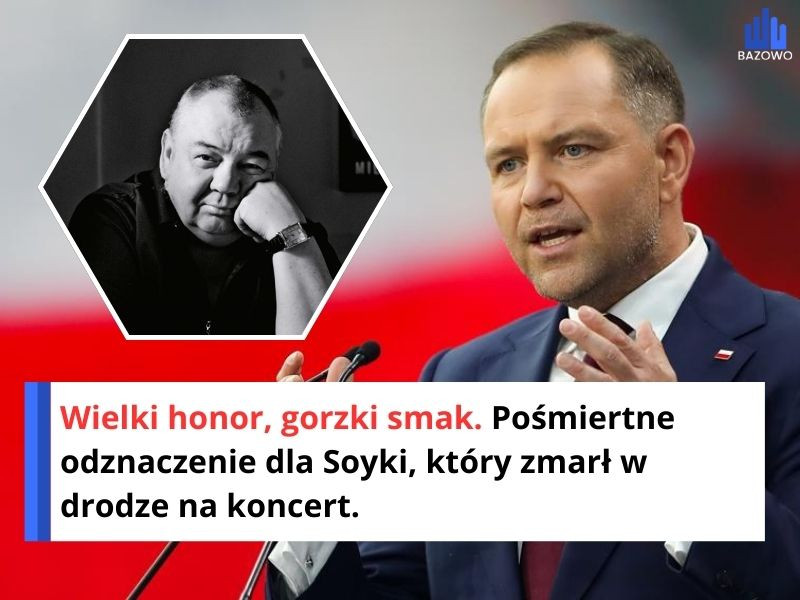Wielki honor, gorzki smak. Pośmiertne odznaczenie dla Soyki, który zmarł w drodze na koncert.